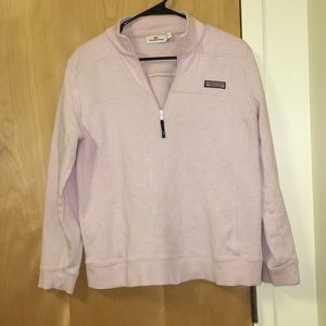 Light Baby Pink Vineyard Vines Shep Shirt Pullover